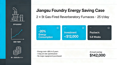 Case Study – How We Cut Energy Costs by 20% for a Chinese Foundry