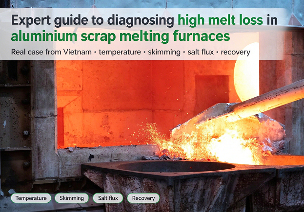 Why Does My Aluminum Scrap Melting Furnace Have High Melt Loss